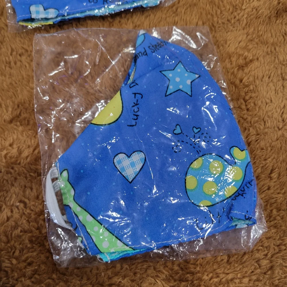 Reusable Child Face Mask 2pack Animals (4